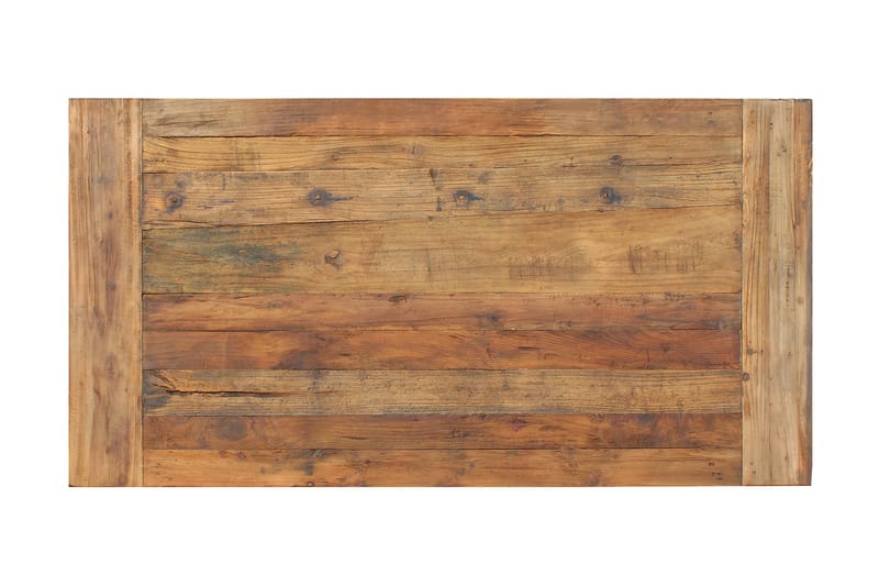 Lyon Matgrupp 200 cm med 6 Viktoria Stol - Natur/Vit/Grå - Products - Möbler - Bord & matgrupp - Matgrupp