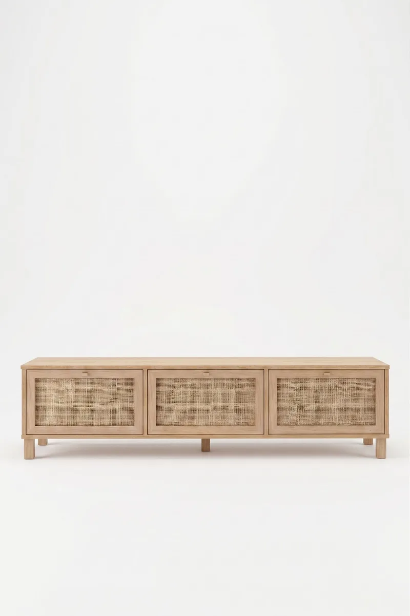 Dune TV-bänk 180x45,6x32 cm, Ek