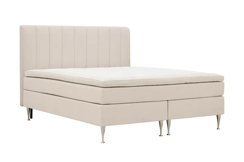 Hilton High Komplett Sängpaket 180x200 cm - Ljusbeige - Products - Möbler - Säng - Kontinentalsäng