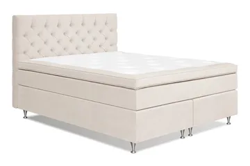 Joluma Sängpaket Fast 180x200 cm - Beige - Products - Möbler - Säng - Komplett sängpaket