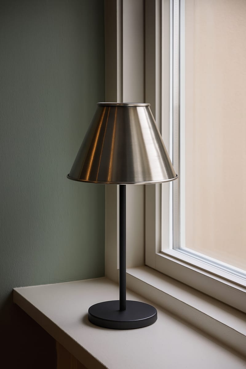 Classic lampskärm - Antiksilver - 18 cm, antiksilver