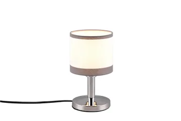 Davos Bordslampa E14 krom/ vit - Krom/Vit - Products - Belysning - Lampor & belysning inomhus - Sovrumslampa - Sänglampa - Sängbordslampa
