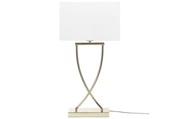 Sirene Bordslampa 62 cm E27 - Mässing/Vit - Products - Belysning - Lampor & belysning inomhus - Sovrumslampa - Sänglampa - Sängbordslampa