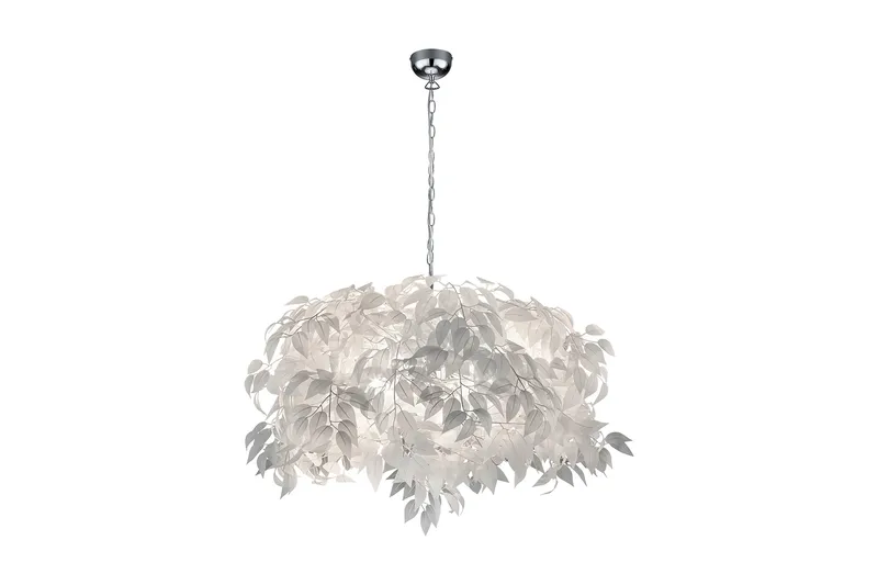 Leavy Taklampa 70cm 4L E14 vit, Vit