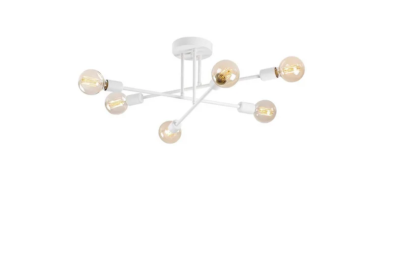 Ljuskrona Masasada Koppar, Vit