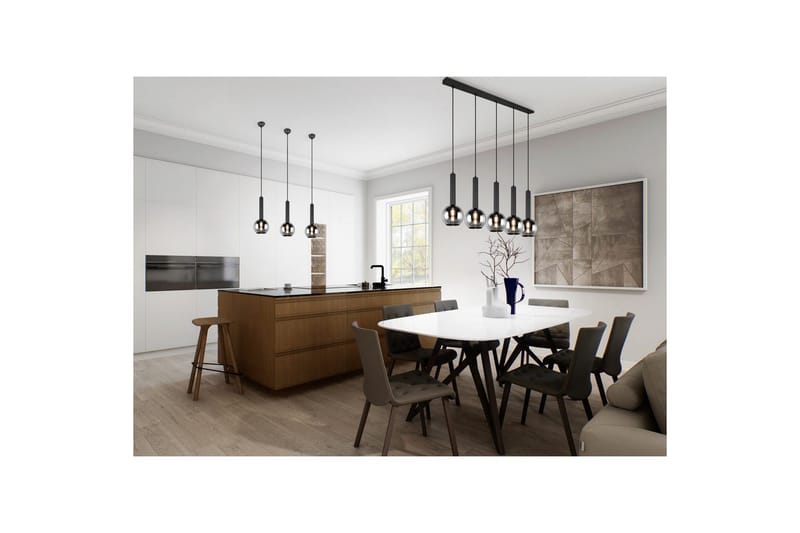 Pendel TRIO Clayton 5-del - 5-del - Products - Belysning - Lampor & belysning inomhus - Taklampa & takbelysning - Kökslampa & taklampa kök