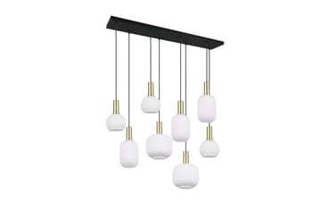 Pendel TRIO Diva 8-del, Mattmässing/vit - 8-del, Mattmässing/vit - Products - Belysning - Lampor & belysning inomhus - Taklampa & takbelysning - Kökslampa & taklampa kök