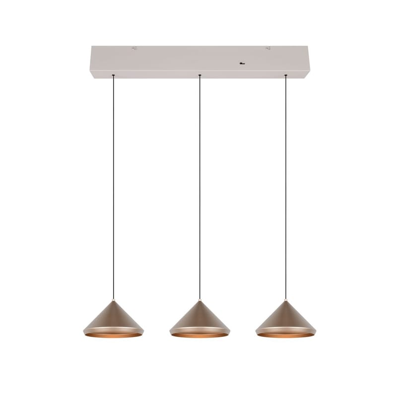 Pendel TRIO Laguna - 3 lampor, Coffee - Products - Belysning - Lampor & belysning inomhus - Taklampa & takbelysning - Kökslampa & taklampa kök