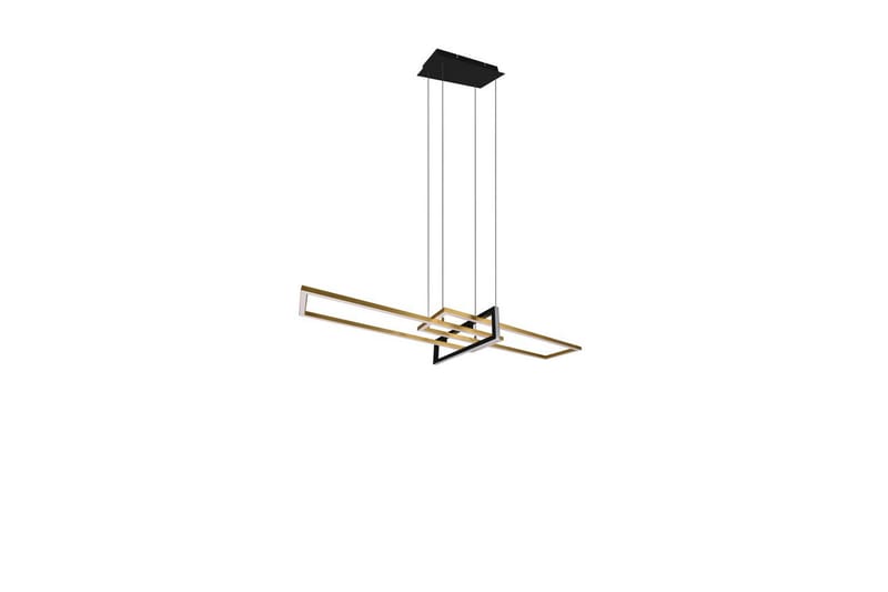 Pendel TRIO Salinas Mattmässing/mattsvart - Mattmässing/mattsvart - Products - Belysning - Lampor & belysning inomhus - Taklampa & takbelysning - Kökslampa & taklampa kök