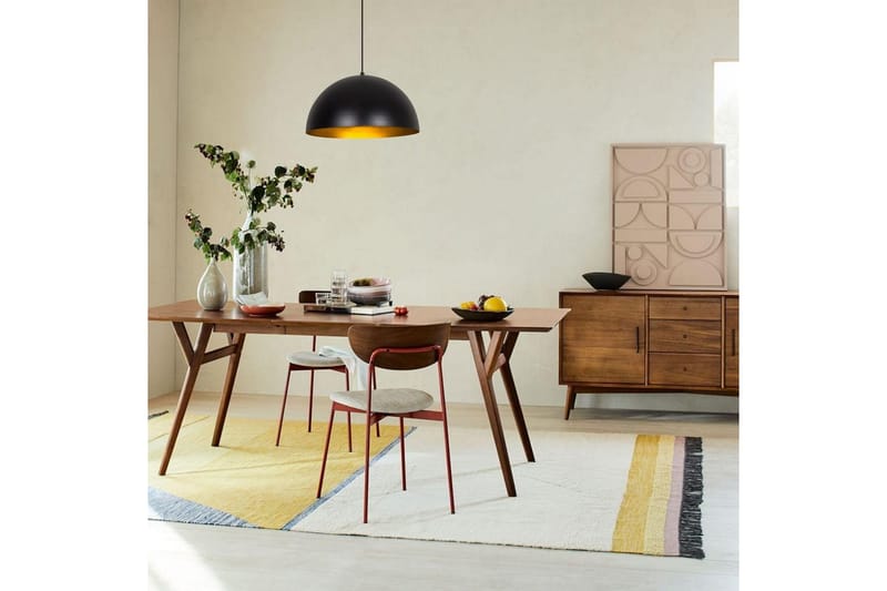 Taklampa Zephyra Svart / Rany - Diameter: 40 cm - Products - Belysning - Lampor & belysning inomhus - Taklampa & takbelysning - Pendellampa & hänglampa