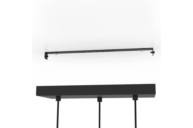 Takpendel Eglo Paz Opalvit/Svart Mässing med 3 Lampor - Products - Belysning - Lampor & belysning inomhus - Taklampa & takbelysning - Pendellampa & hänglampa