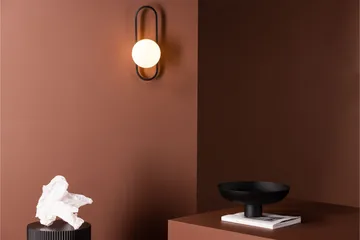 Alpes Väggplafond 19 cm - Svart - Products - Belysning - Lampor & belysning inomhus - Vägglampa - Väggplafond