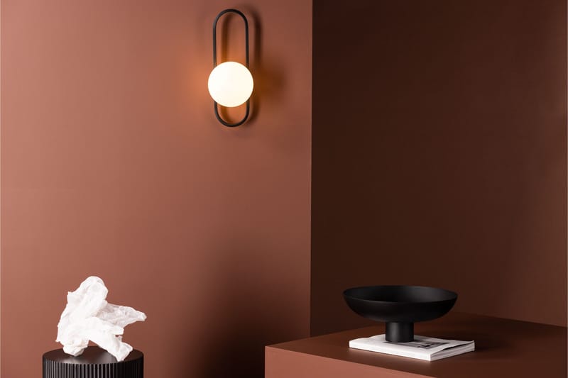 Alpes Väggplafond 19 cm - Svart - Products - Belysning - Lampor & belysning inomhus - Vägglampa - Väggplafond