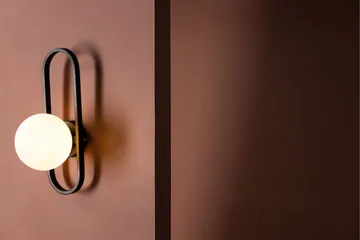 Alpes Väggplafond 19 cm - Svart - Products - Belysning - Lampor & belysning inomhus - Vägglampa - Väggplafond