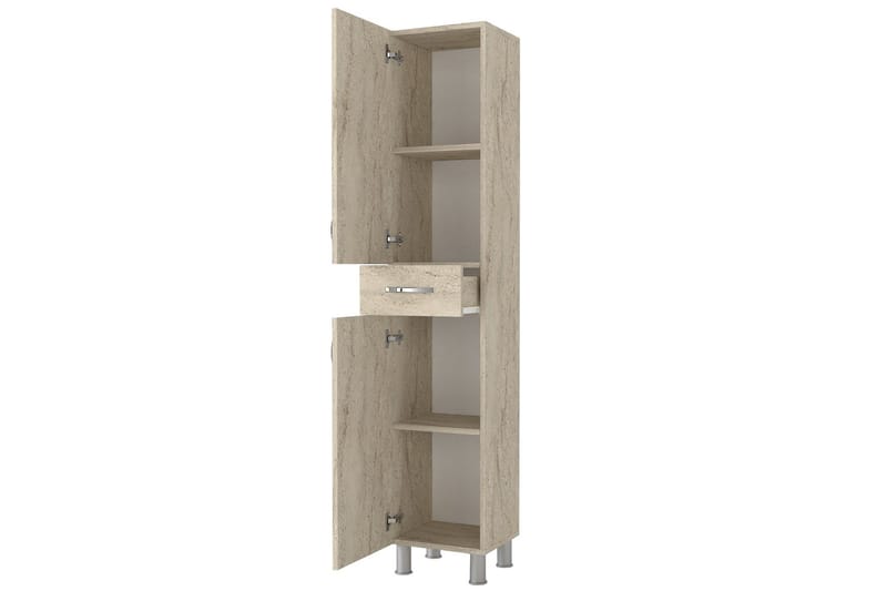 Högskåp till badrum Namo Högskåp Badrum Beige - Products - Förvaring - Badrumsförvaring - Badrumsskåp