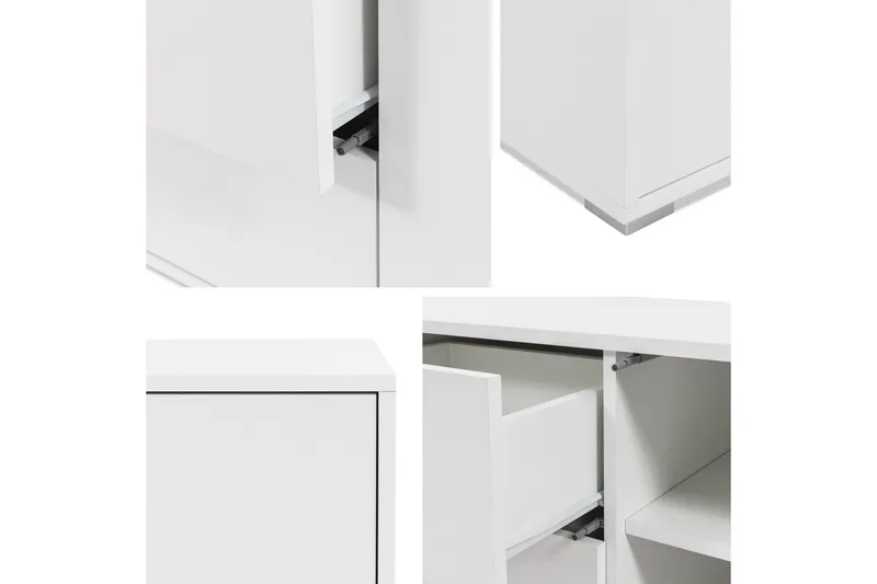 Agawal Skänk 141x41 cm - Brun - Products - Förvaring - Förvaringsmöbler - Sideboard & skänk