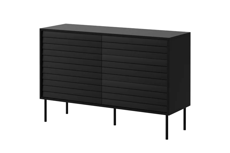 Belonger Byrå 120 cm, Svart