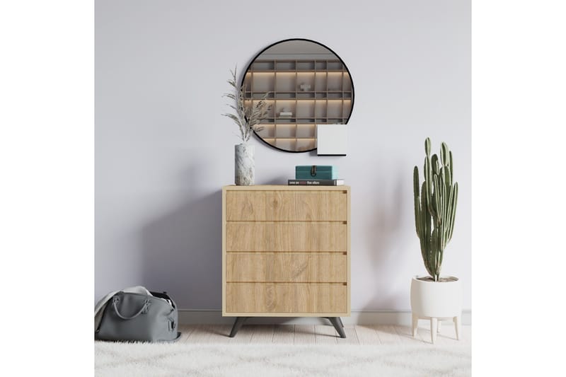 Desgrar Byrå 70x86 cm - Brun - Products - Förvaring - Förvaringsmöbler - Byrå - Hallbyrå