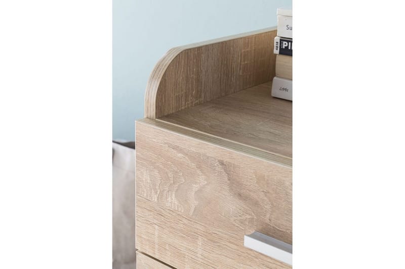 Rullkontejner Wohnling 4 lådor med hjul, förvaringsbricka, foliebelagd spånskiva, modern stil Sonoma - Sonoma - Products - Förvaring - Förvaringsmöbler - Byrå - Hurts