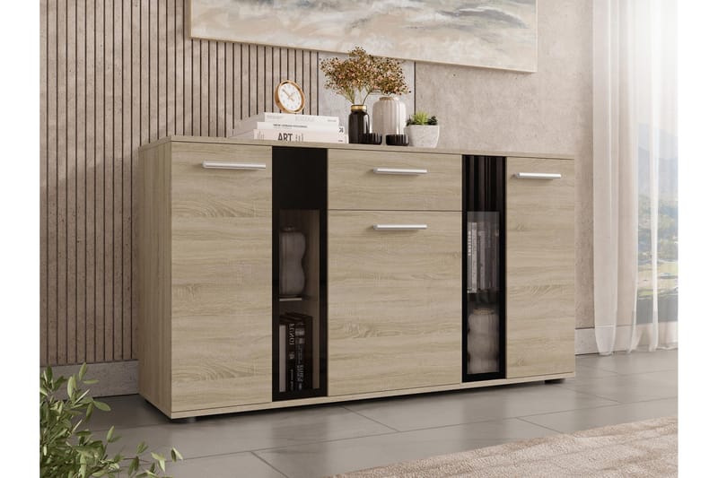 Salsa Byrå 140x40x80 cm - Beige/Grå - Products - Förvaring - Förvaringsmöbler - Byrå - Hallbyrå