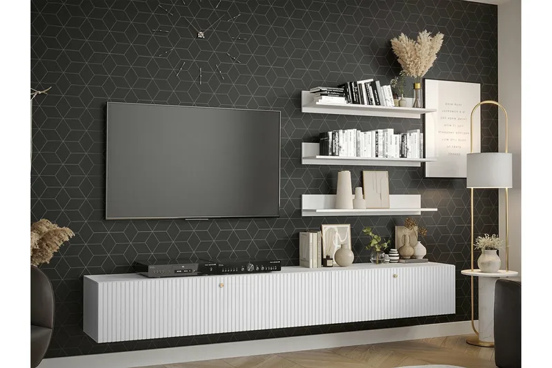 Dunvegan Möbelset För Vardagsrum White - Products - Förvaring - Förvaringsmöbler - Möbelset för vardagsrum