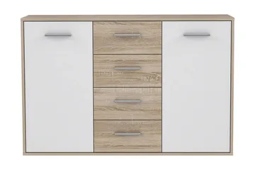 Haba Skänk 34x123 cm - Brun/Vit - Products - Förvaring - Förvaringsmöbler - Sideboard & skänk