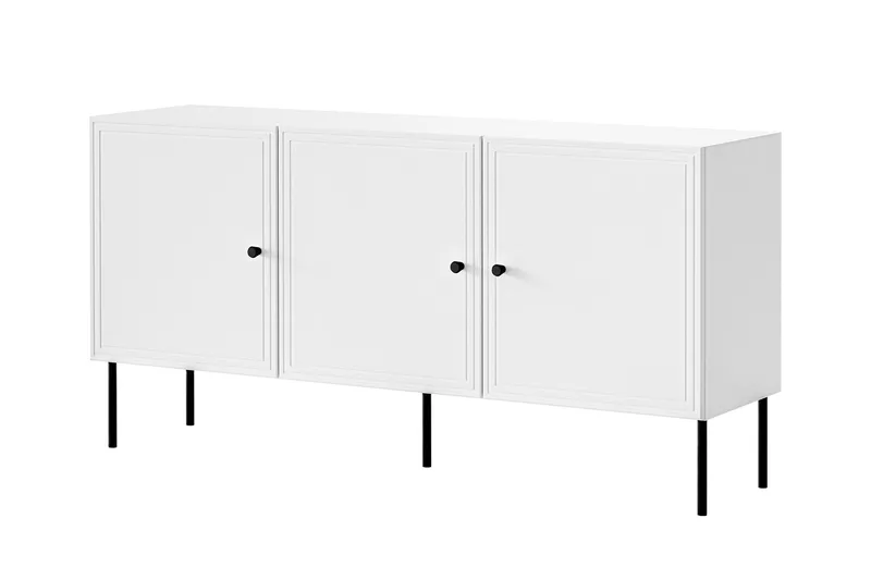 Laholm Byrå 151 cm, Vit