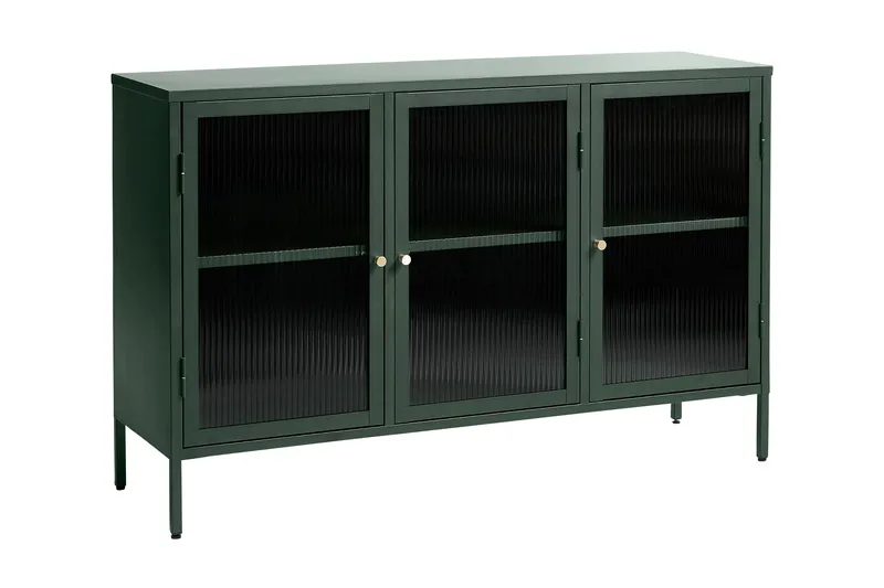 Lazarus Sideboard 3 delar 132 cm, Grön
