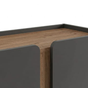 Lomar Sideboard 90x120,4x40,5 cm - Antracit, naturlig ek, svart - Products - Förvaring - Förvaringsmöbler - Sideboard & skänk