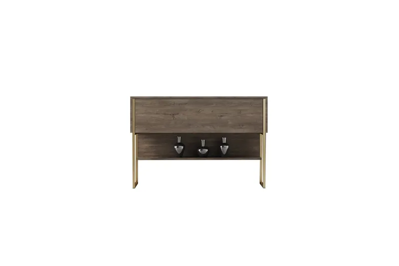 Luxe Byrå 120 cm - Guld/Valnöt - Products - Förvaring - Förvaringsmöbler - Byrå