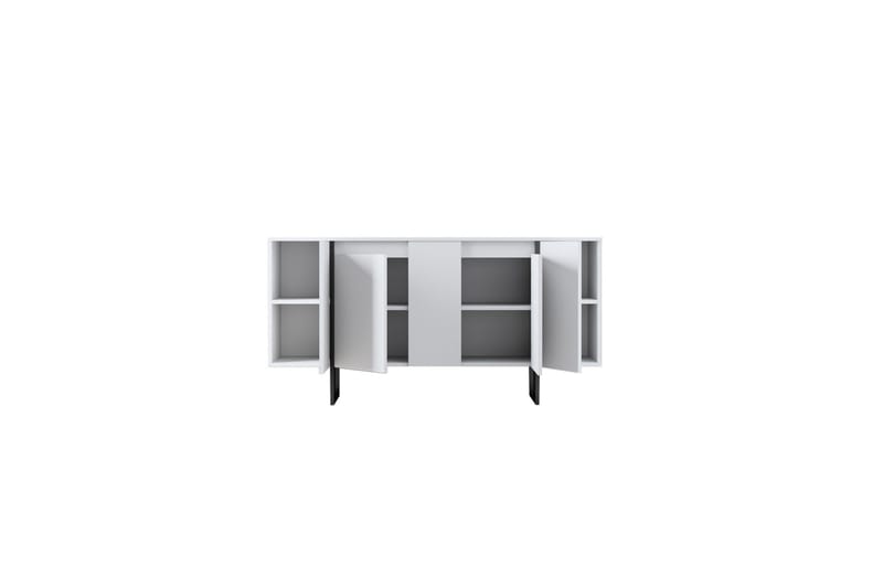 Luxe Konsollbord 160 cm - Vit/Svart - Products - Förvaring - Förvaringsmöbler - Sideboard & skänk