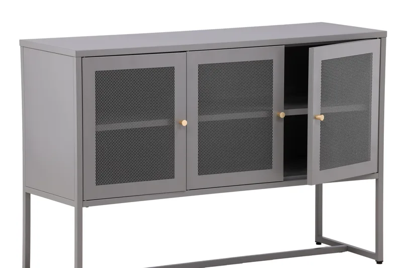 Malla Skåpsbyrå 120x40x80 cm - Ljusgrå - Products - Förvaring - Förvaringsmöbler - Sideboard & skänk