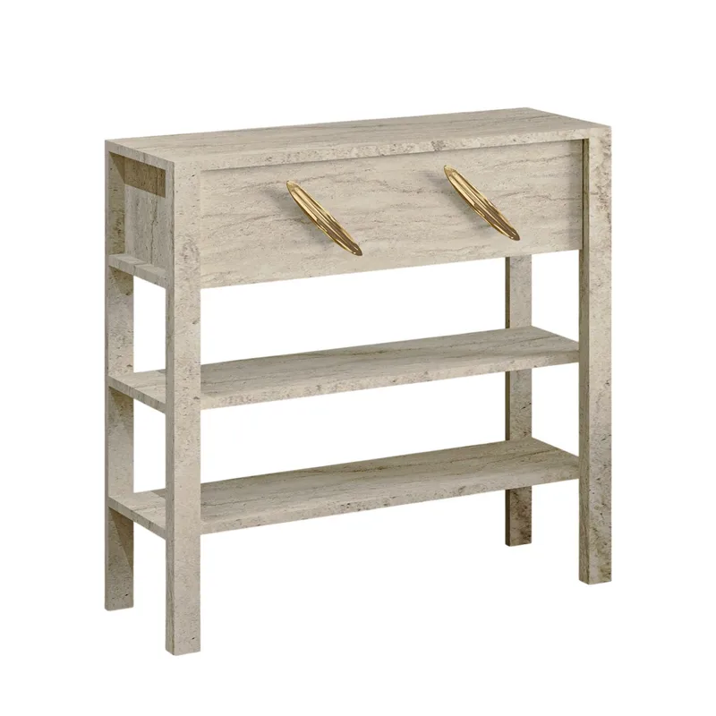 Relon Byrå 90x85x30 cm - Travertin - Products - Förvaring - Förvaringsmöbler - Sideboard & skänk