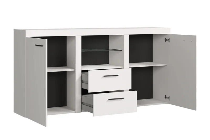 Rumba Skänk 157x40x81 cm - Vit - Products - Förvaring - Förvaringsmöbler - Sideboard & skänk