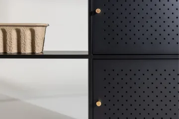 Salta Garderob 100x75 cm - Svart - Products - Förvaring - Förvaringsmöbler - Sideboard & skänk