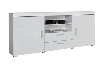 Samba Byrå 164x45x80 cm White High gloss - Products - Förvaring - Förvaringsmöbler - Byrå