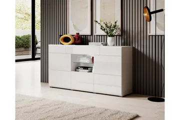 Toreno Sideboard 39x159 cm - Vit - Products - Förvaring - Förvaringsmöbler - Sideboard & skänk