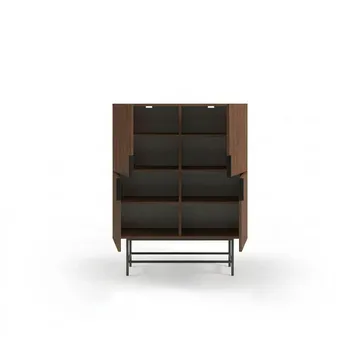 Truvia Sideboard 100x128x40 cm - Milano valnöt svart - Products - Förvaring - Förvaringsmöbler - Sideboard & skänk