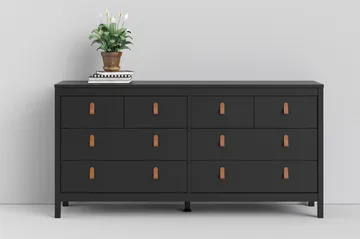 Vallvidera Byrå 38x159 cm - Svart - Products - Förvaring - Förvaringsmöbler - Byrå