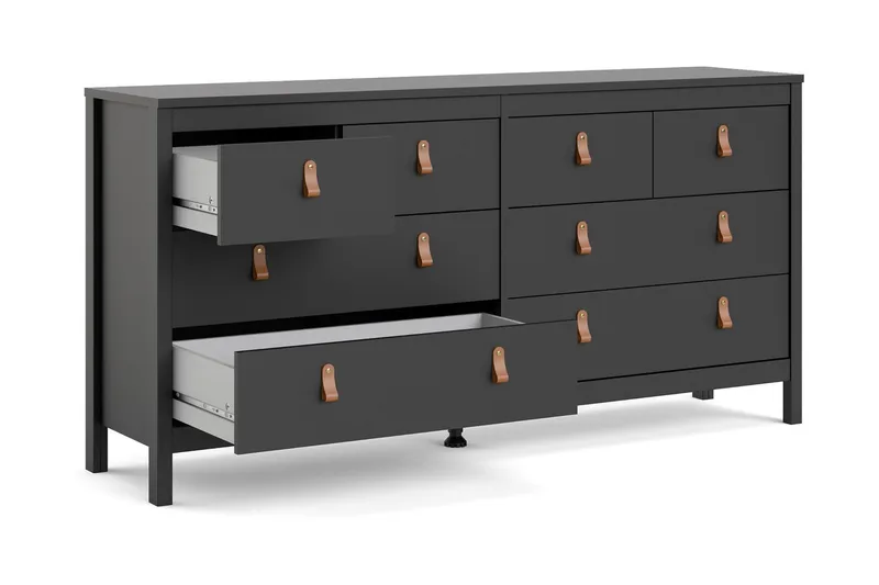 Vallvidera Byrå 38x159 cm - Svart - Products - Förvaring - Förvaringsmöbler - Byrå