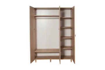 Brokind Garderob 135 cm - Brun/Ek - Products - Förvaring - Garderober & garderobssystem - Garderobsskåp