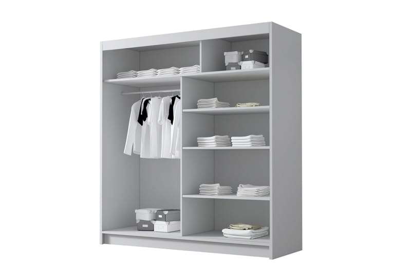 Chavez Garderob 180x215 cm - Beige - Products - Förvaring - Garderober & garderobssystem - Garderobsskåp