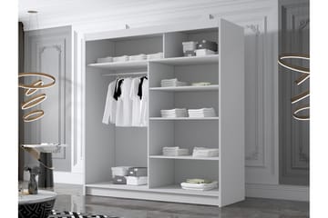 Chavez Garderob 180x215 cm - Beige - Products - Förvaring - Garderober & garderobssystem - Garderobsskåp