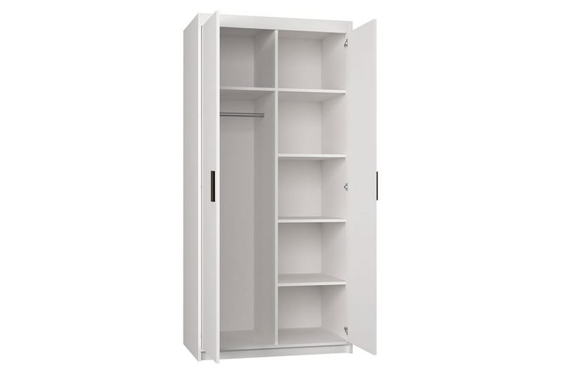 Enzenauer Garderob 90x53x191 cm - Ek - Products - Förvaring - Garderober & garderobssystem - Garderobsskåp