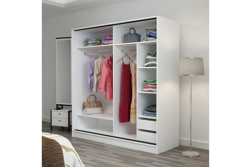 Fruitland Garderob 180 cm - Brun - Products - Förvaring - Garderober & garderobssystem - Garderobsskåp