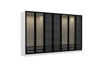Fruitland Garderob 315 cm - Vit - Products - Förvaring - Garderober & garderobssystem - Garderobsskåp