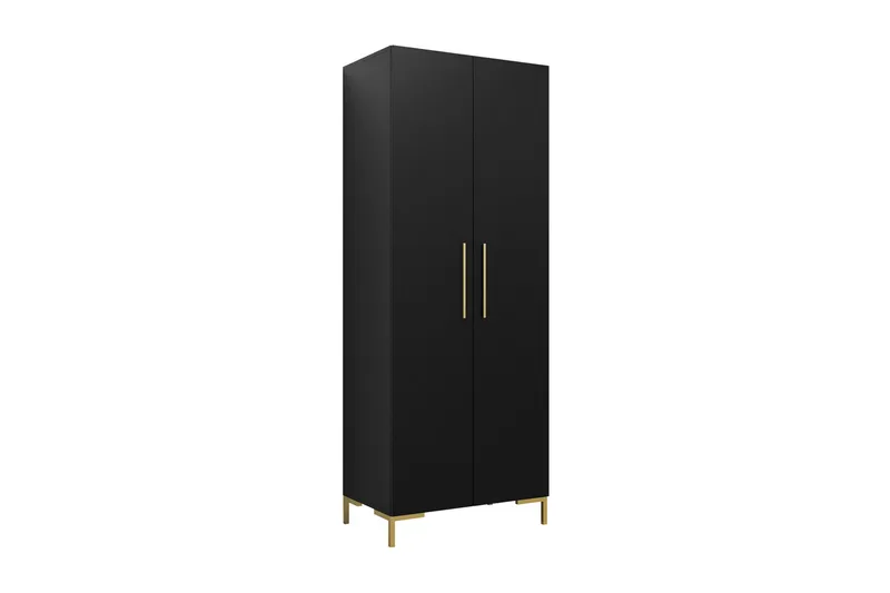 Garderob, Svart|Guld