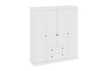 Paris Garderob 181 cm 4 Dörrar 2 Lådor - Products - Förvaring - Garderober & garderobssystem - Garderobsskåp