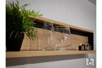 Quant Garderob 41x60 cm - Ek/Svart - Products - Förvaring - Garderober & garderobssystem - Garderobsskåp