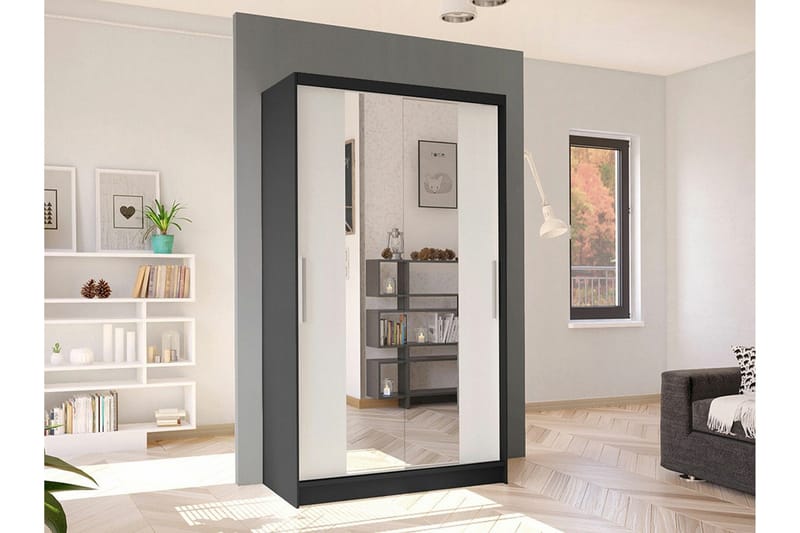 Glenmore Garderob m. Spegel White - Products - Förvaring - Garderober & garderobssystem